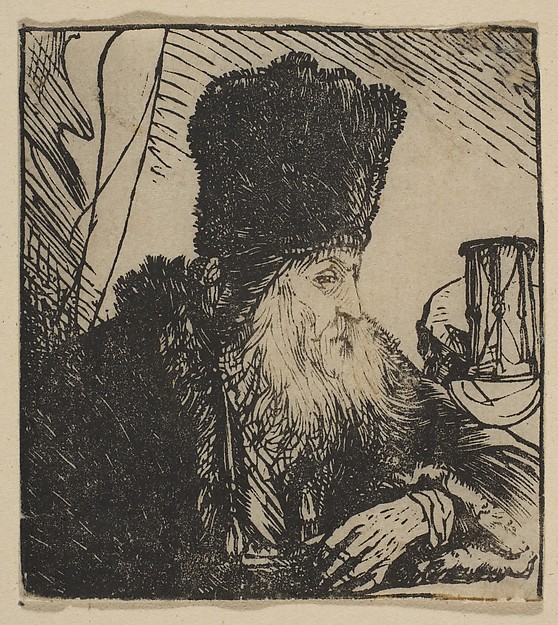 Jan Lievens, Philosopher with an Hourglass
