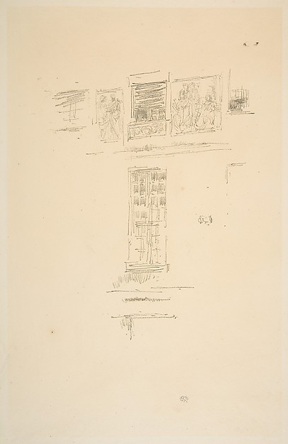 James McNeill Whistler, Hôtel Colbert, Windows