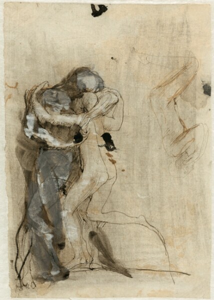 Auguste Rodin, Embracing Couple or Prodigal Son