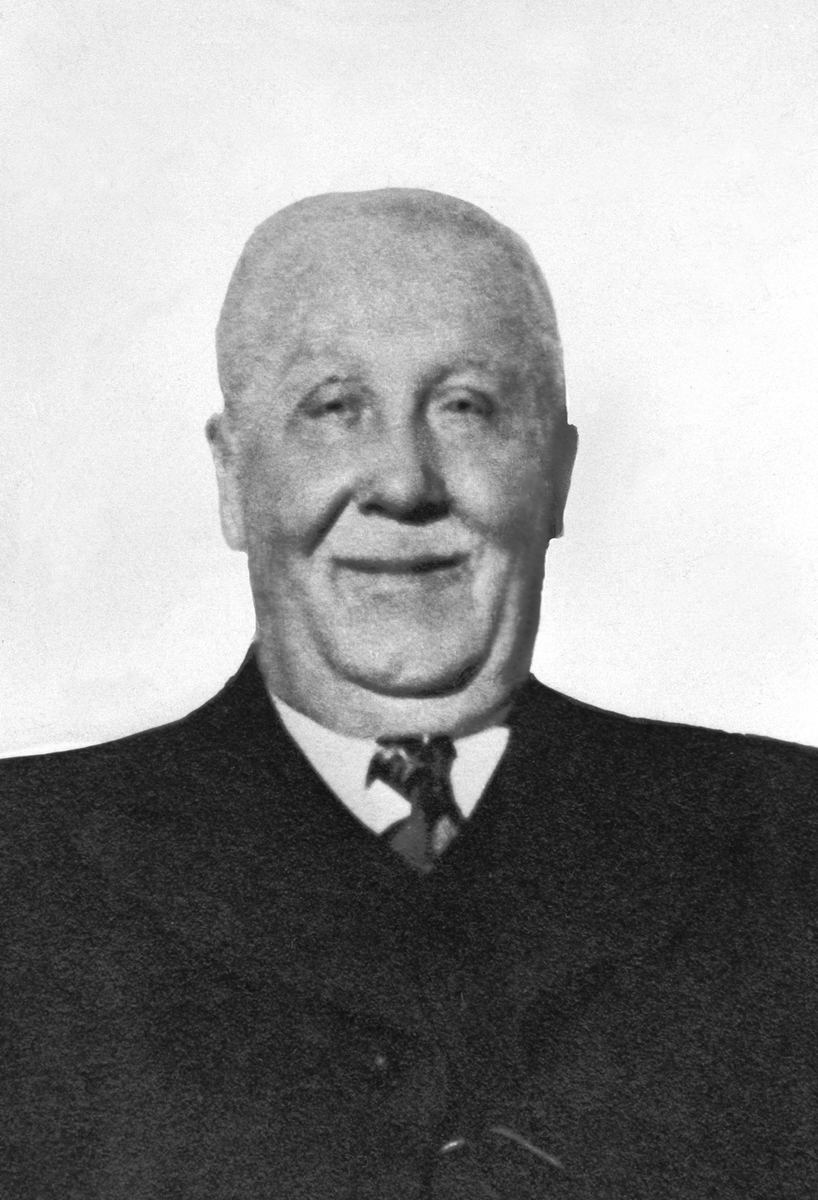 Anno Domkirkeodden, BYGGMESTER A. JOHANSEN. ÆRESMEDLEM I HAMAR HÅNDVERKERFORENING FRA 7. JUNI 1949. MEDLEM FRA 1892.