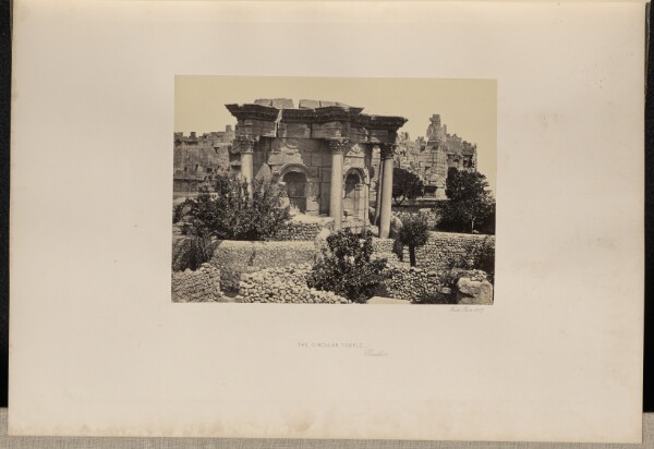 Francis Frith, The Circular Temple, Baalbec