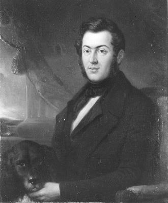 Cornelis Kruseman, Portrait of an unknown man