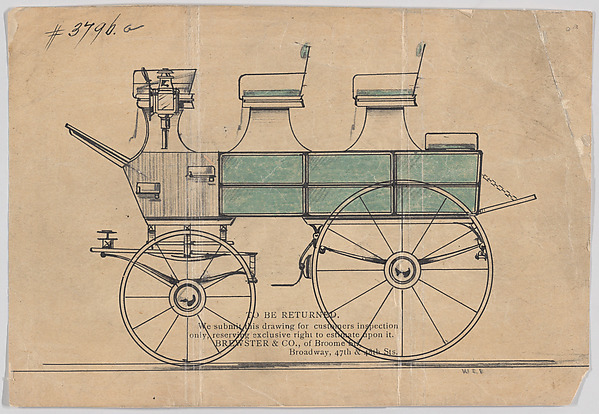 Brewster & Co., Design for Roof Seat Break, no. 3796a