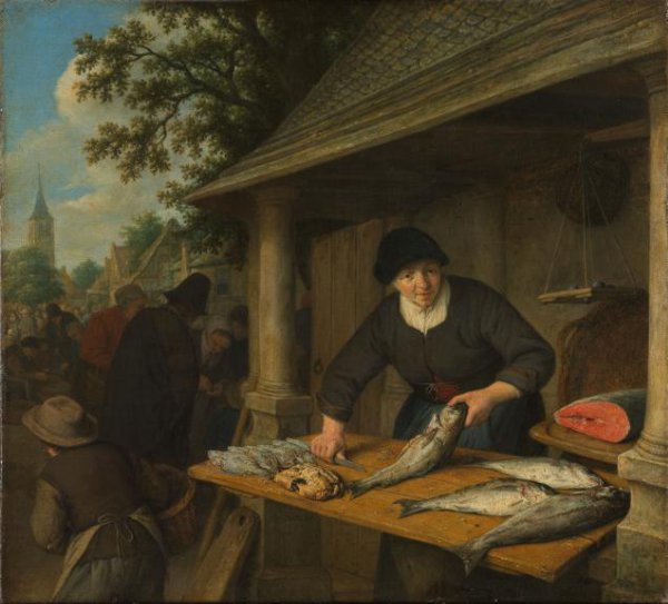 Adriaen van Ostade, The Fishwife