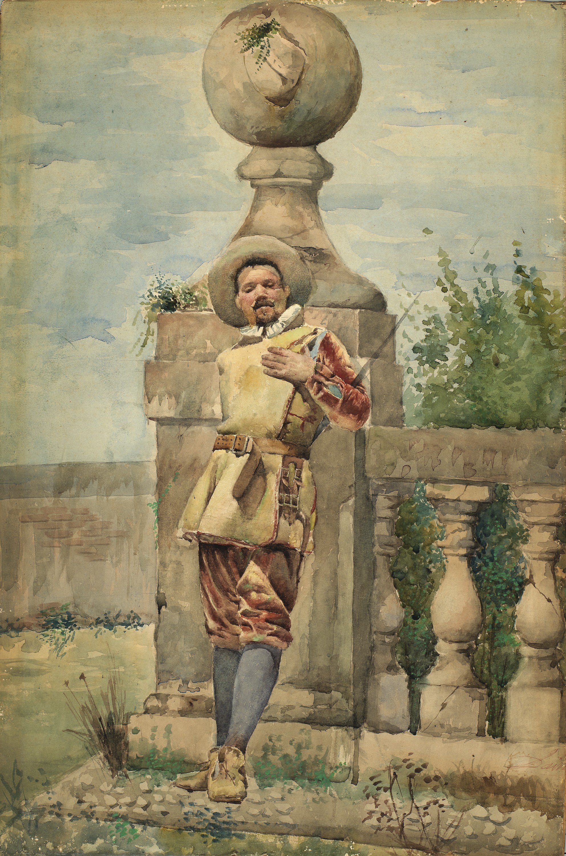 Unidentified, Musketeer