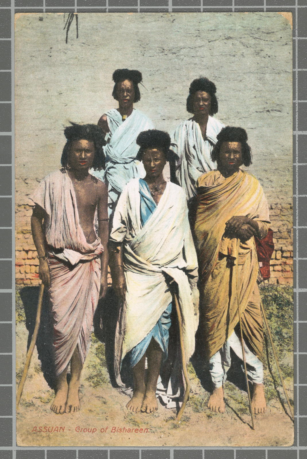 Desconegut, Aswan - Group of Bishareen