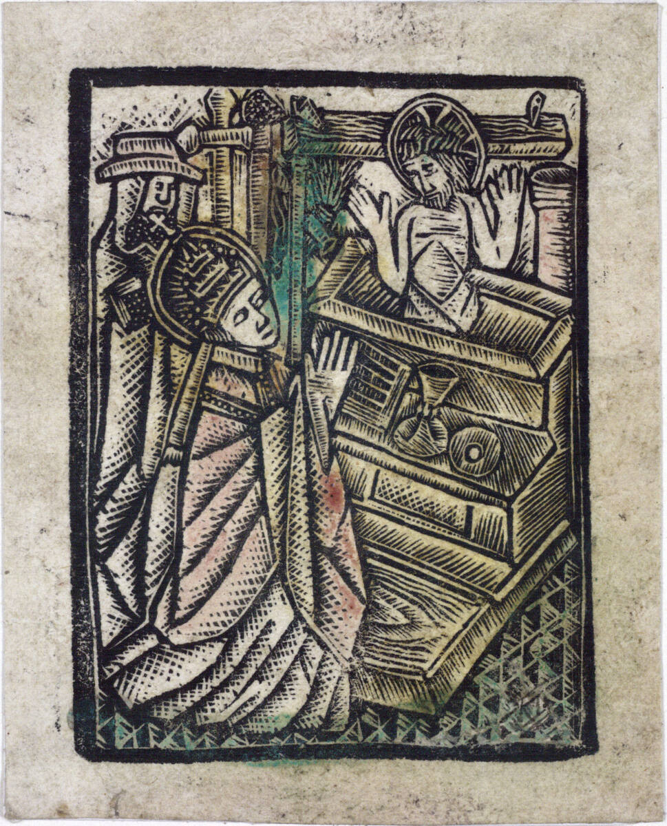Anonym, Die Messe des heiligen Gregor