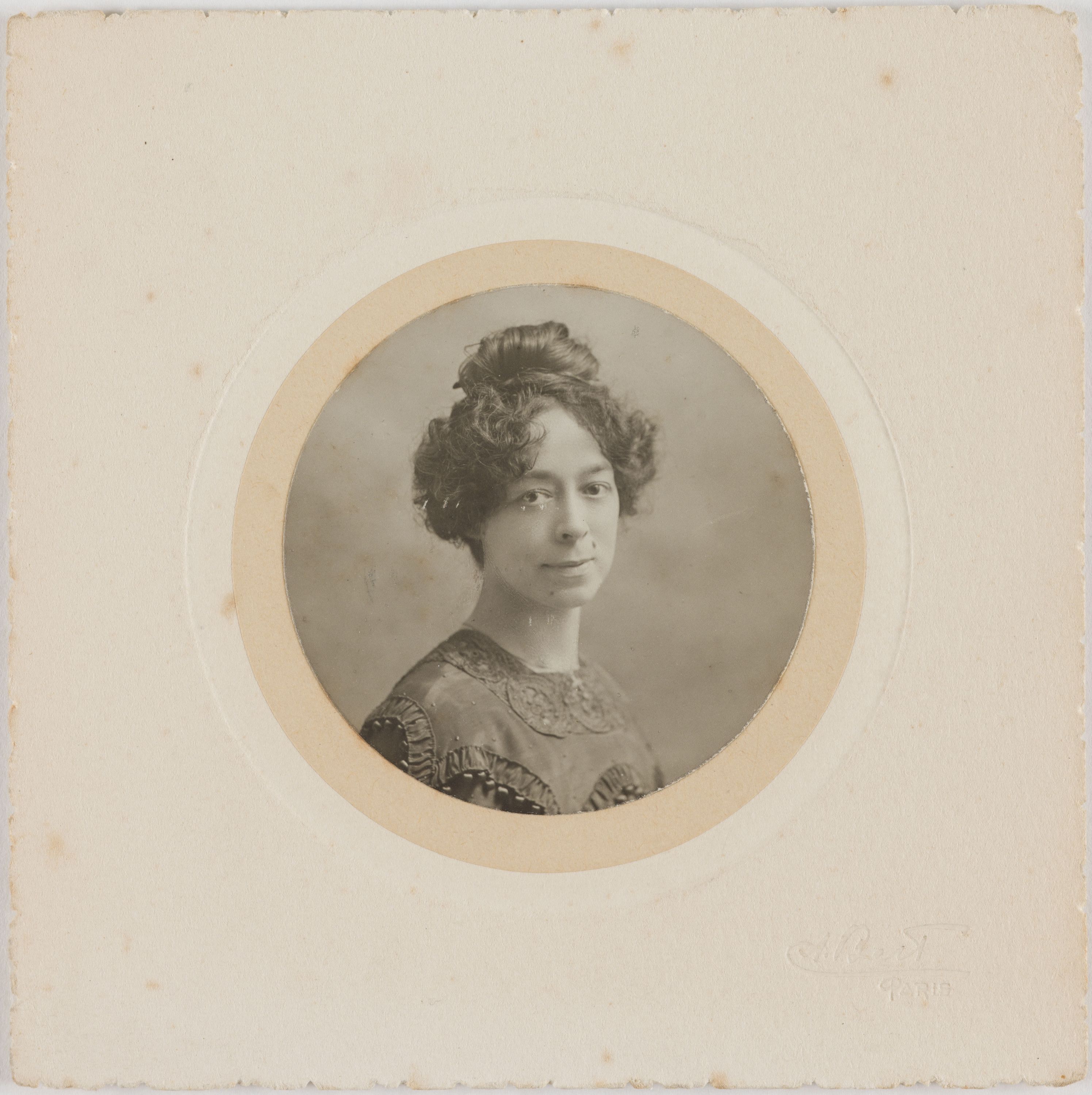 Auguste Bert, Portrait de Jeanne Maritain