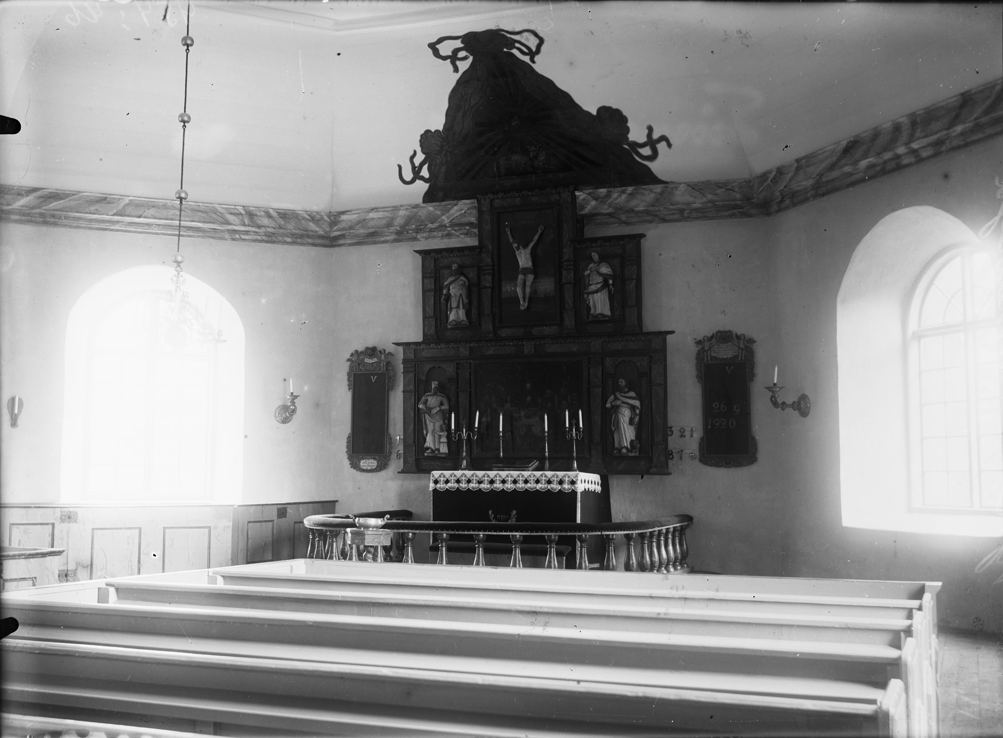 Oscar Svensson, Finnerödja kyrka