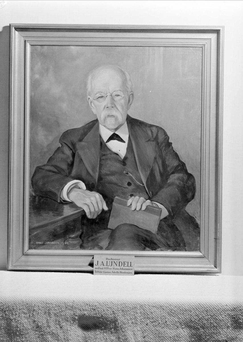 Gunnar Sundgren, Oljemålning - professor J. A. Lundell