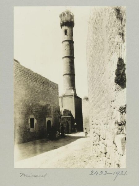 K.A.C. Creswell, Minaret of al-Rumi Mosque, Aleppo