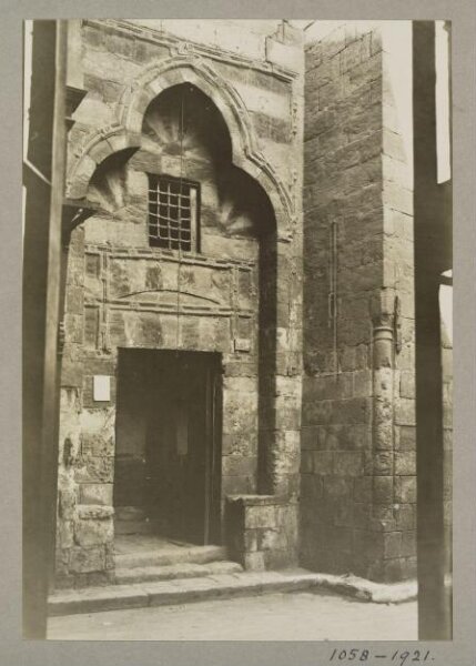K.A.C. Creswell, Entrance portal of the mosque of al-Ruway‘i, Cairo