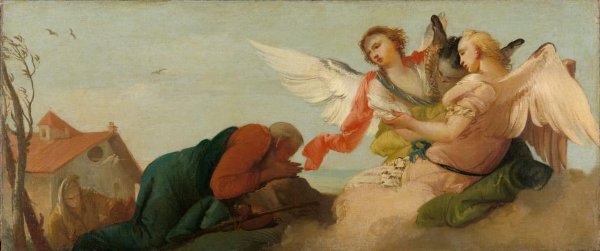 Francesco Zugno, Abraham with the three Angels