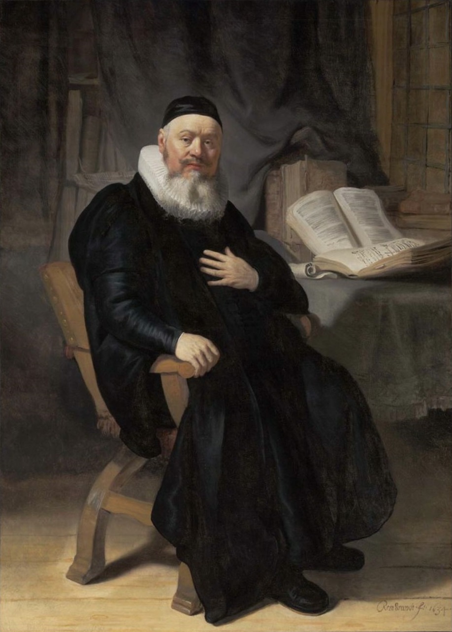 Rembrandt, Reverend Johannes Elison