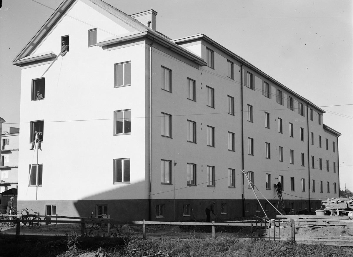 Paul Sandberg, Flerbostadshus i kvarteret Loke, Fålhagen