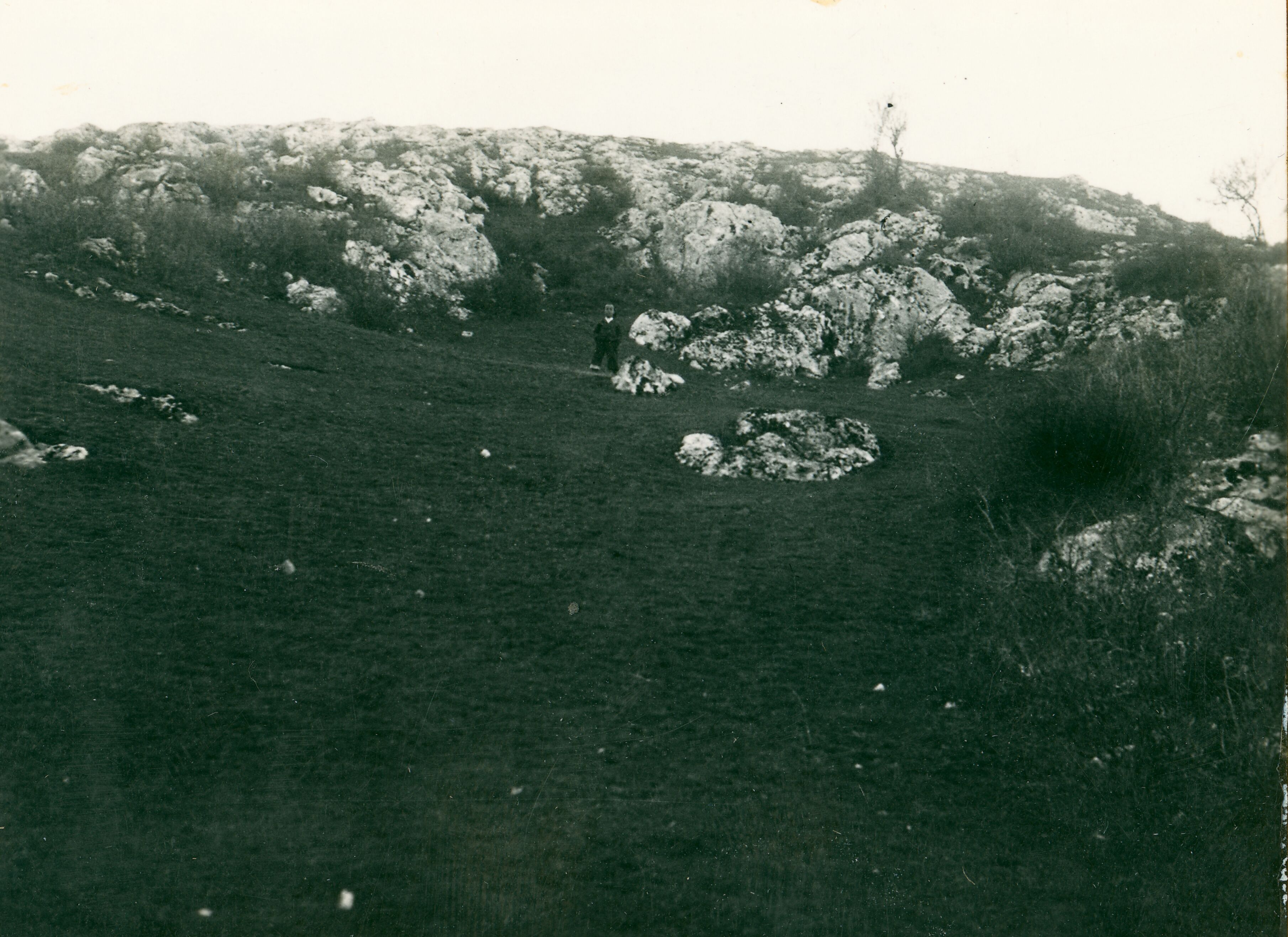 Većeslav Henneberg, Brlog (Otočac) - Gradina Zvjerinjak u Brlogu na Gackoj
