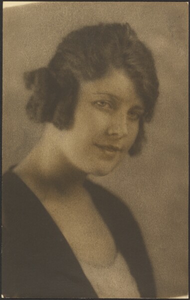 Louis Fleckenstein, [Portrait of a Woman with Short Hair]