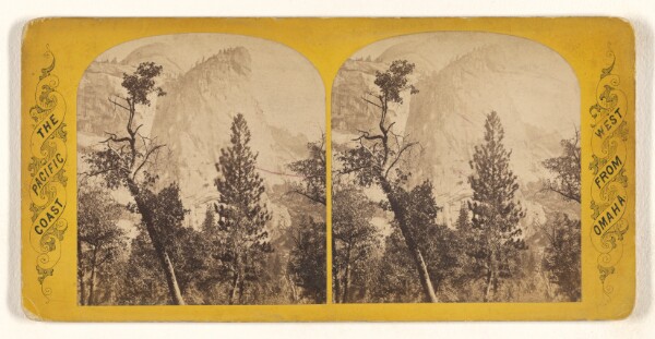 A. J. Russell, North Dome of Washington Column, near view [Yosemite, California]