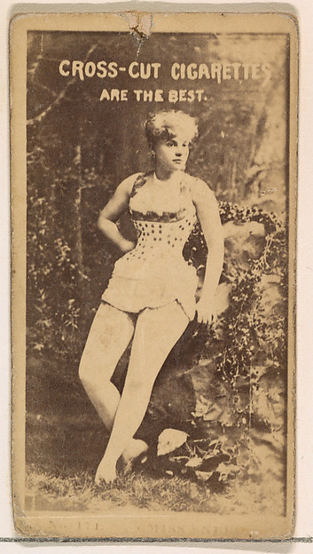 W. Duke, Sons & Co., Card Number 171, from the Actors and Actresses series (N145-2) issued by Duke Sons & Co. to promote Cross Cut Cigarettes
