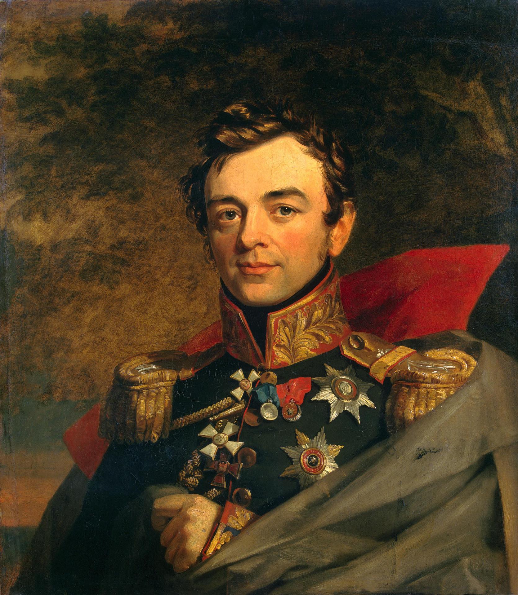 George Dawe, Portrait of Ivan F. Paskevich (1782-1856) (replica of the 1823 portrait)