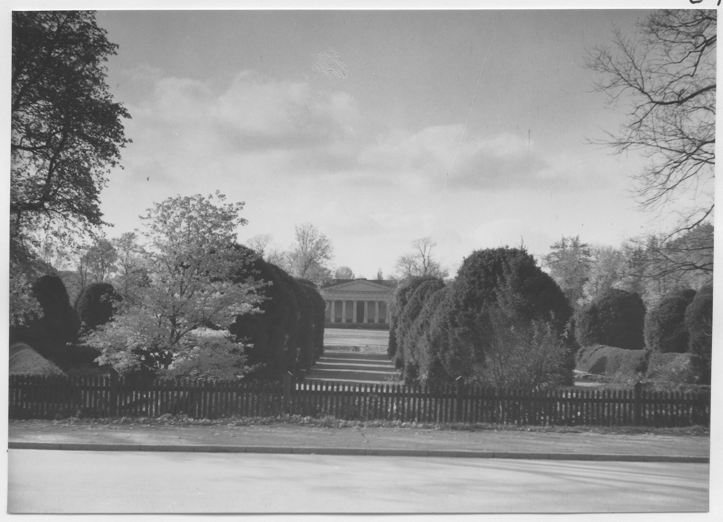 Mårten Sjöbeck, Uppsala, Botaniska trädgården, Linneanum