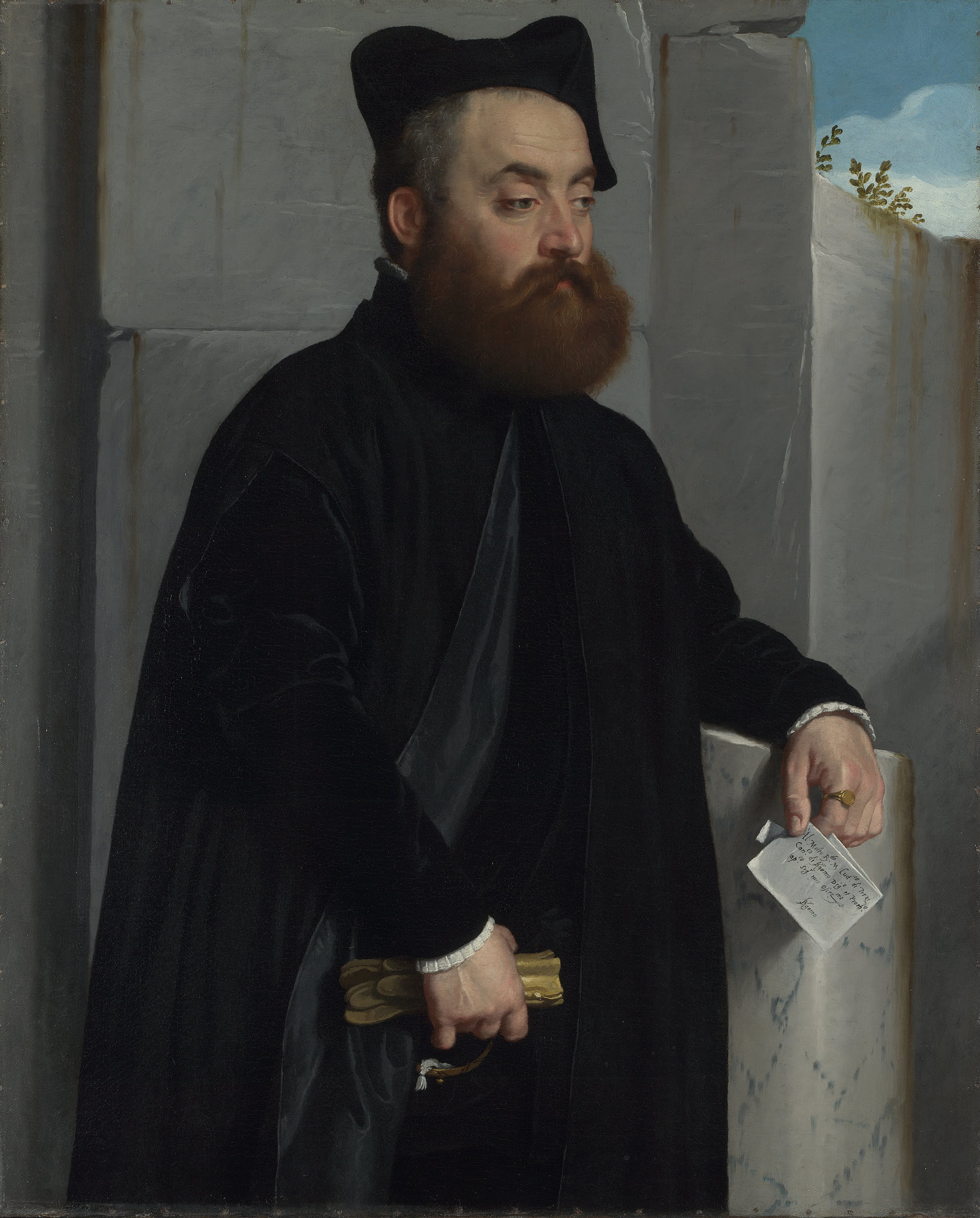Giovanni Battista Moroni, Canon Ludovico di Terzi