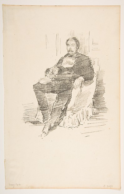James McNeill Whistler, Portrait of Dr. Whistler, No. 2