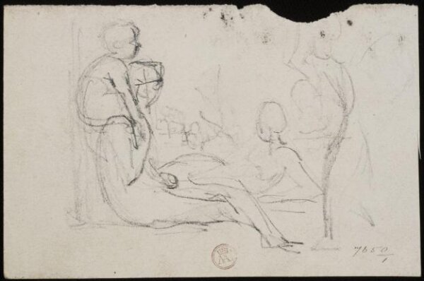 William Etty, Drawing