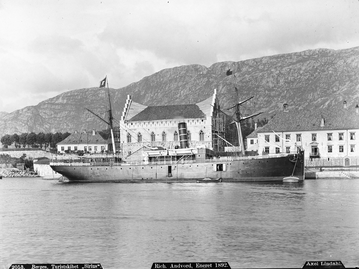 Axel Lindahl, "Prot: Bergen Turistskibet ""Sirius""