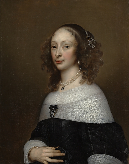 Adriaen Hanneman, Portrait of a Woman