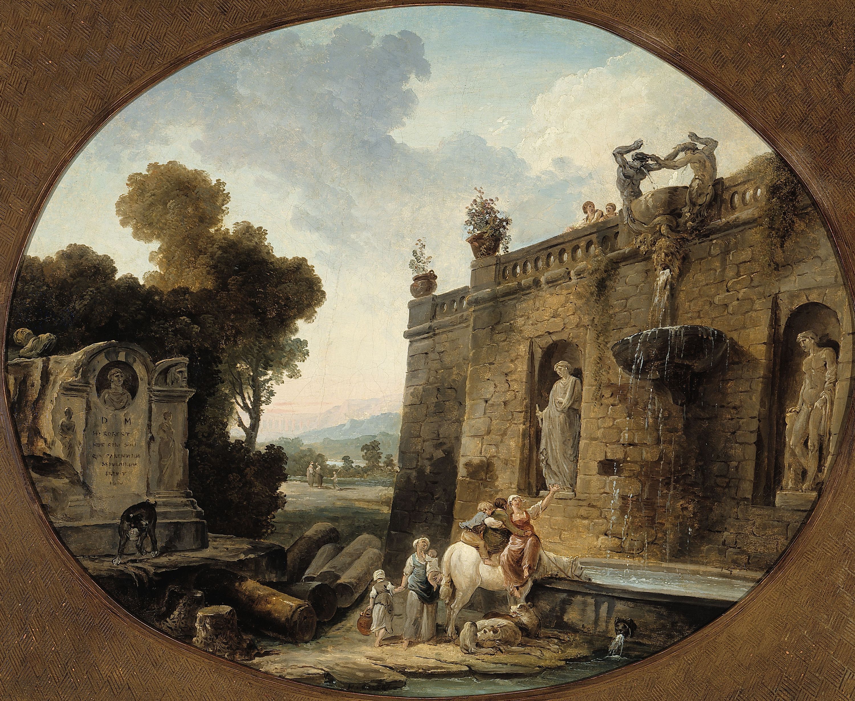 Hubert Robert, L'Abreuvoir