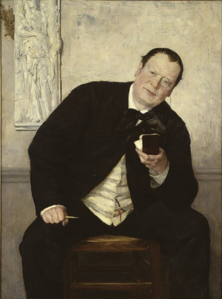 Ernst Josephson, Journalisten Godfrey Renholm