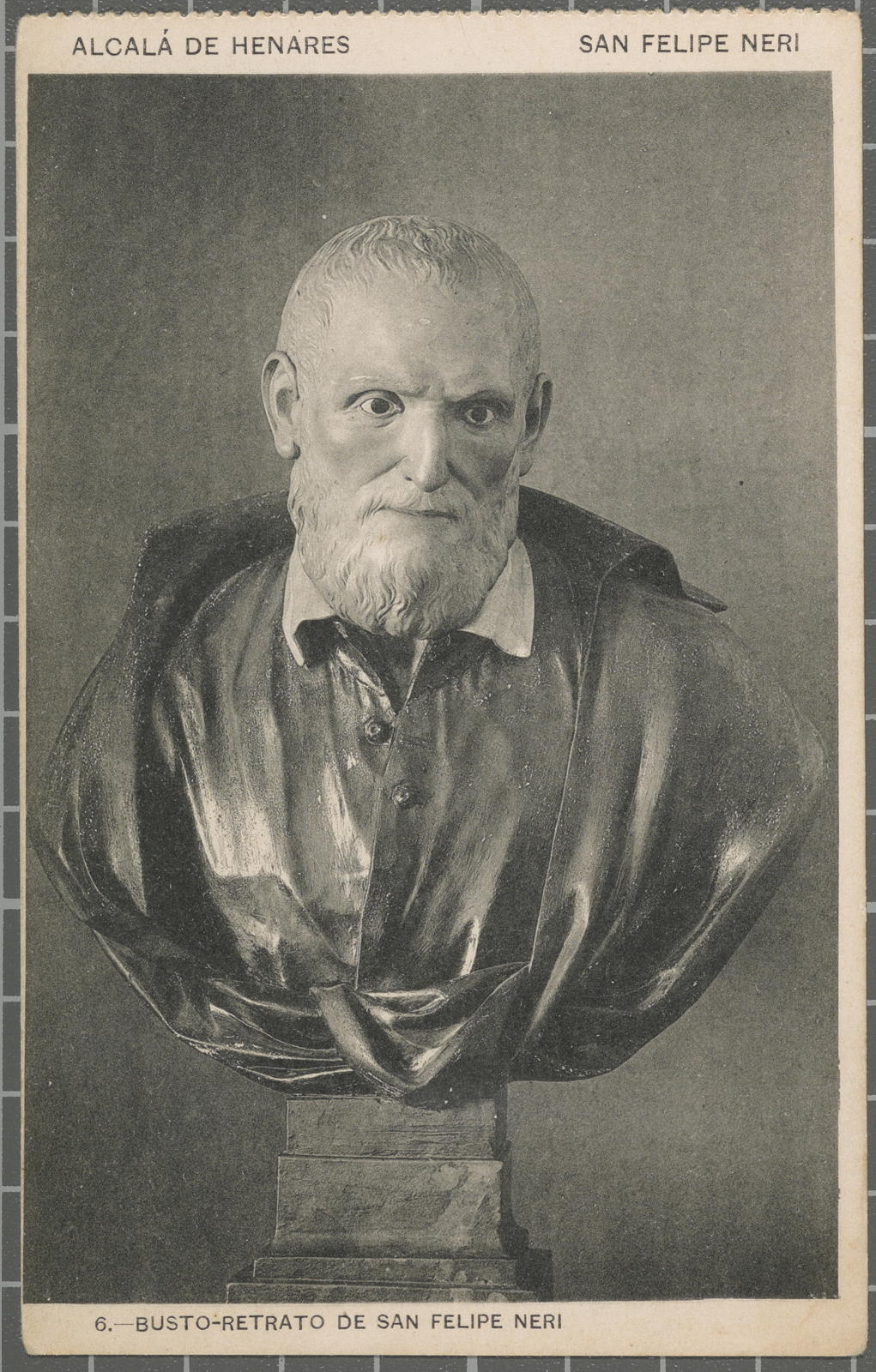 Desconegut, Alcalá de Henares. San Felipe Neri. 6.-Busto-retrato de San Felipe Neri