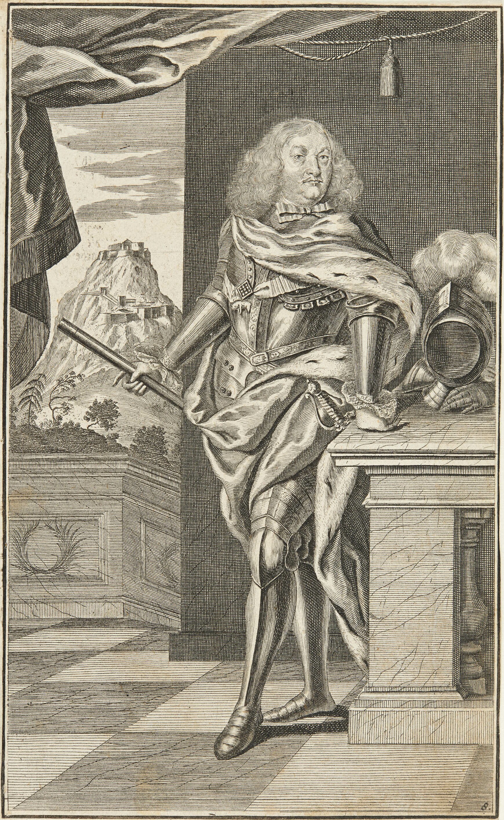 Andreas Matthäus Wolfgang, Bildnis Herzog Eberhard III. von Württemberg