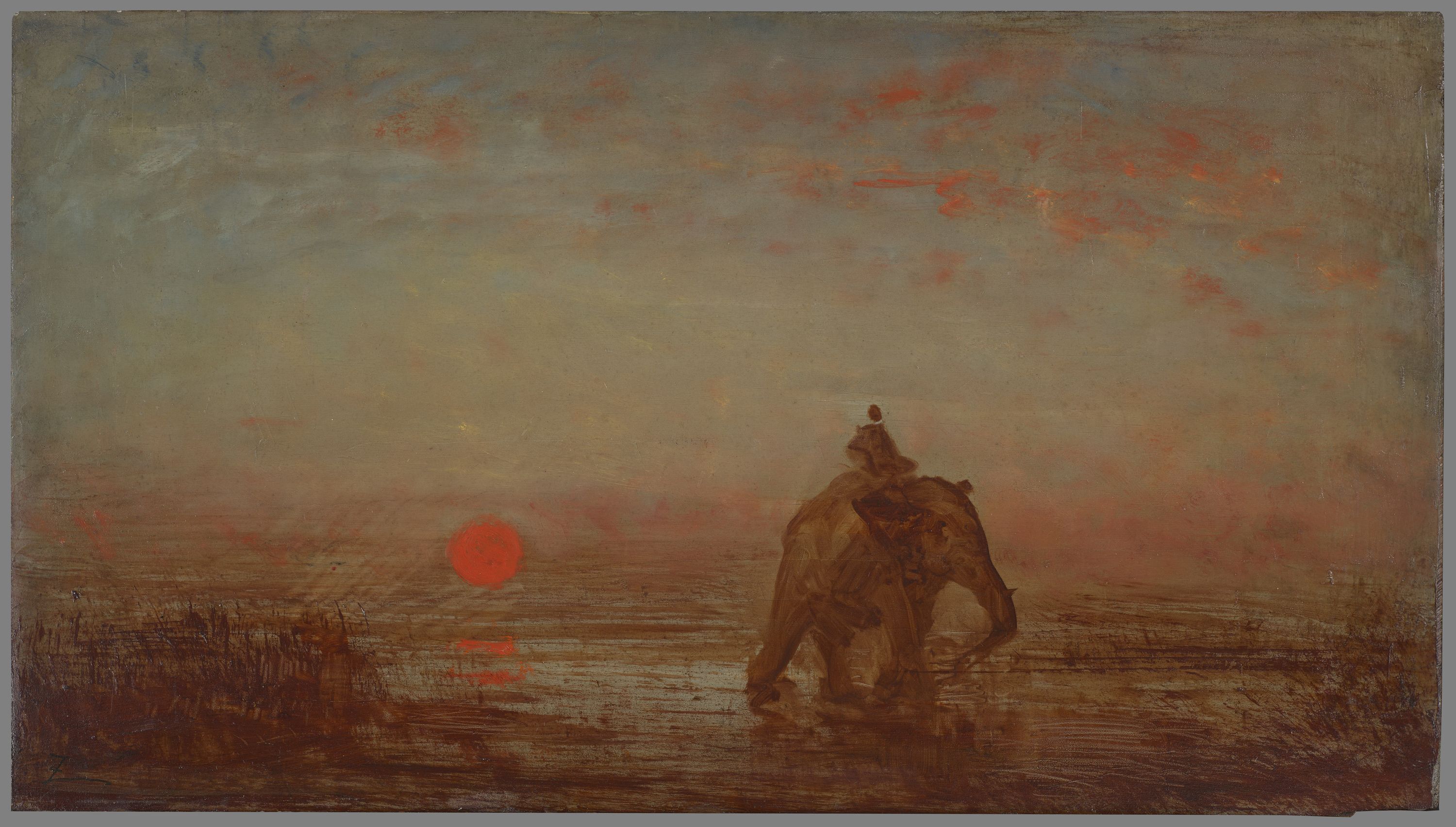 Félix Ziem, L'Eléphant