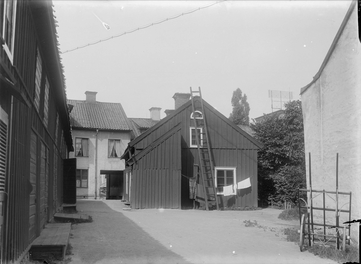 Alfred Dahlgren, Farm Interior Wide Border 7, Draken, Dragarbrunn, Uppsala 1908