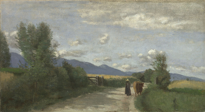 Jean-Baptiste Camille Corot, Dardagny, Morning