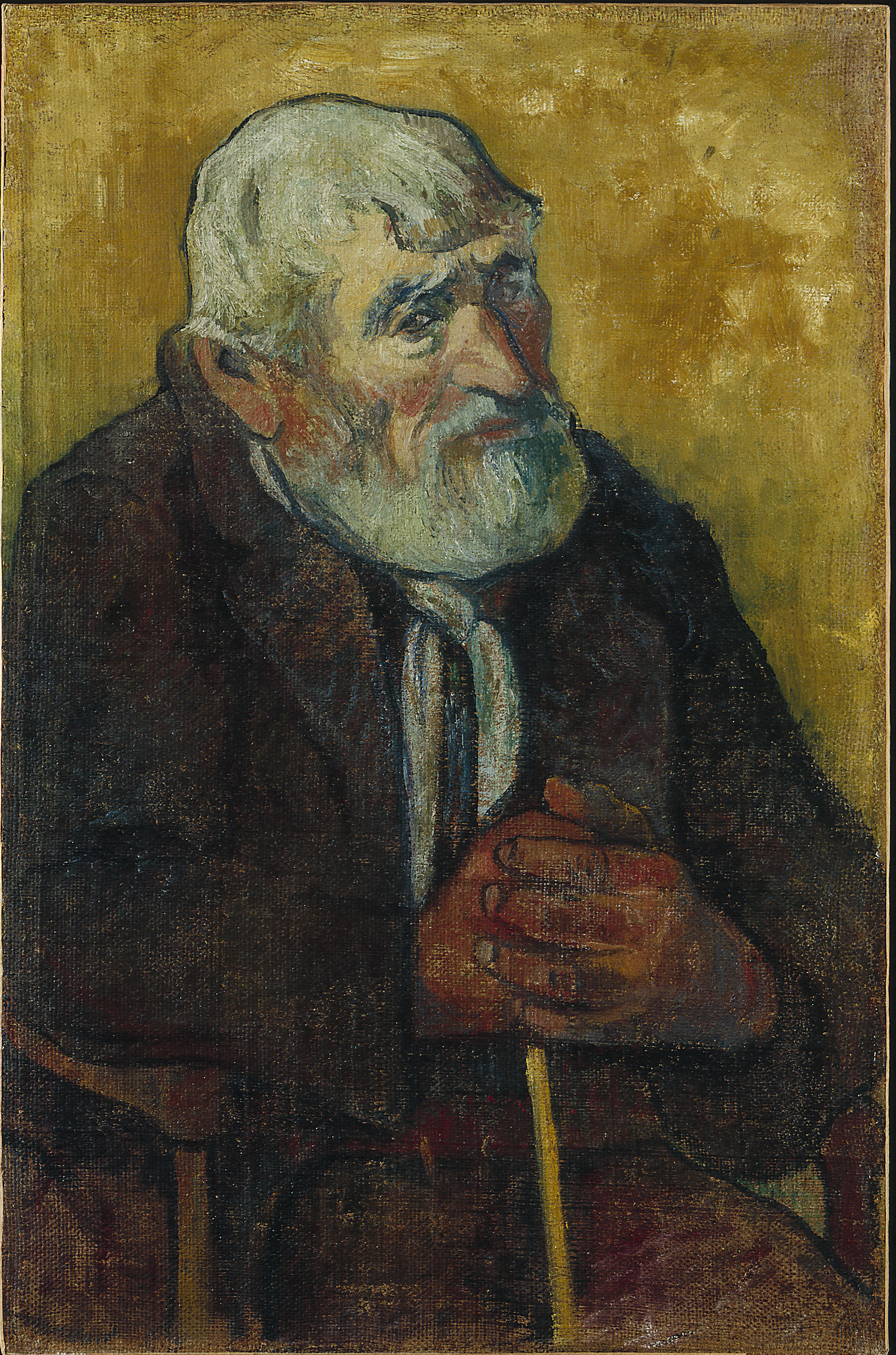 Paul Gauguin, Vieil homme au bâton