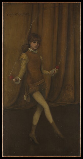 James McNeill Whistler, Harmony in Yellow and Gold: The Gold Girl—Connie Gilchrist
