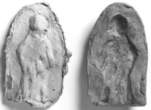 Unknown, Mold of the Back of a Child