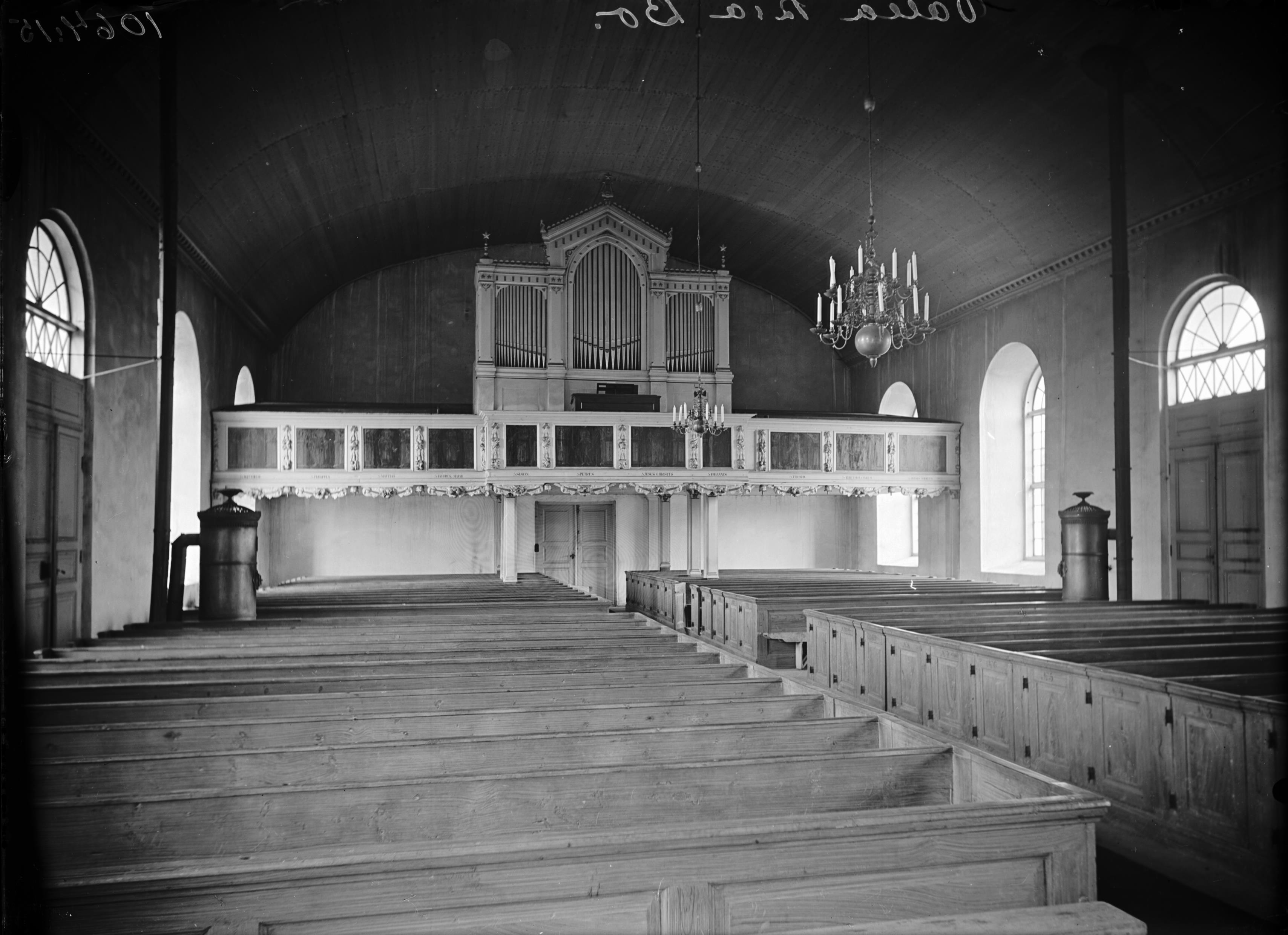 Axel Forssén, Valla kyrka