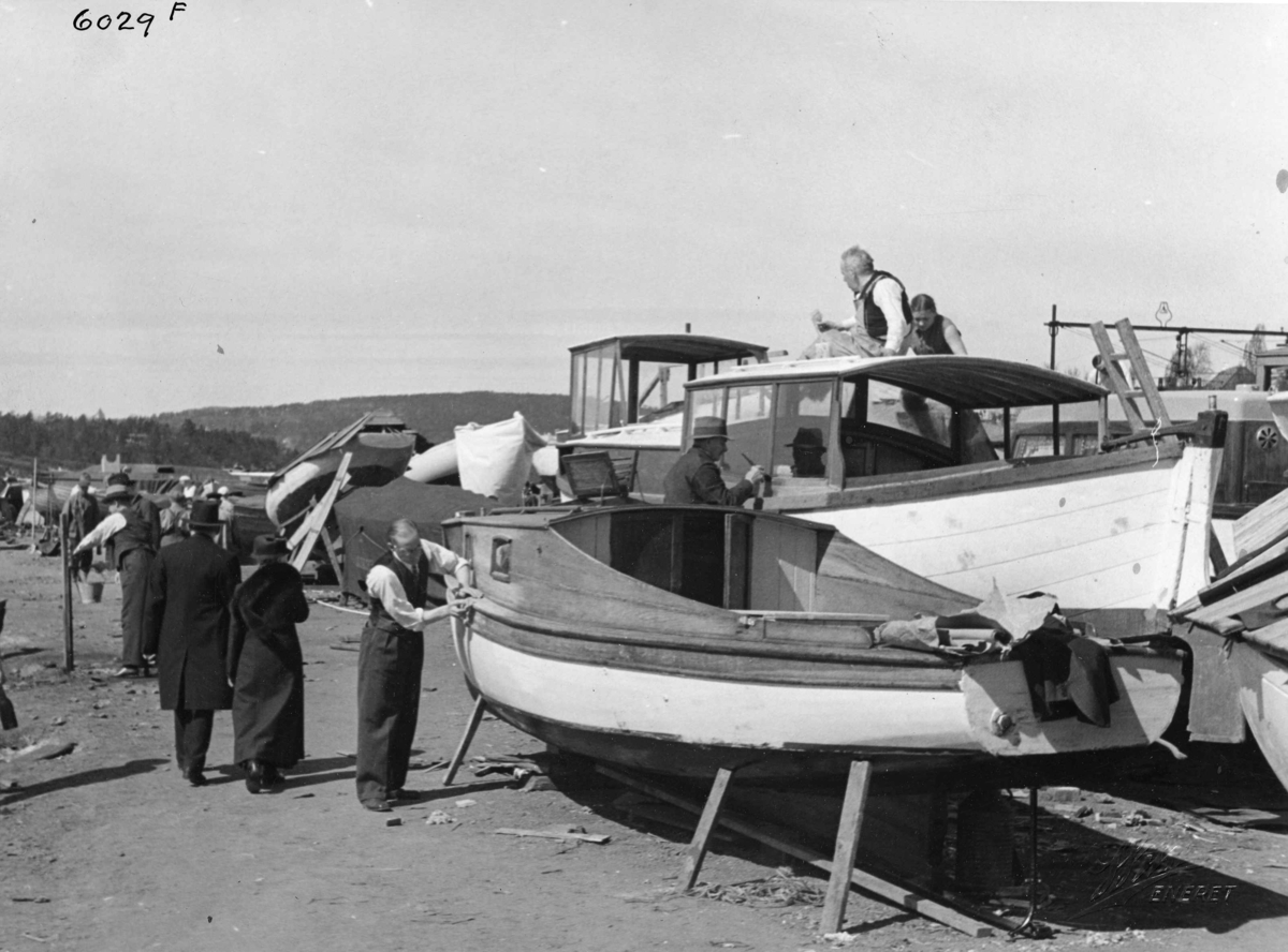 Anders Beer Wilse, Småbåter