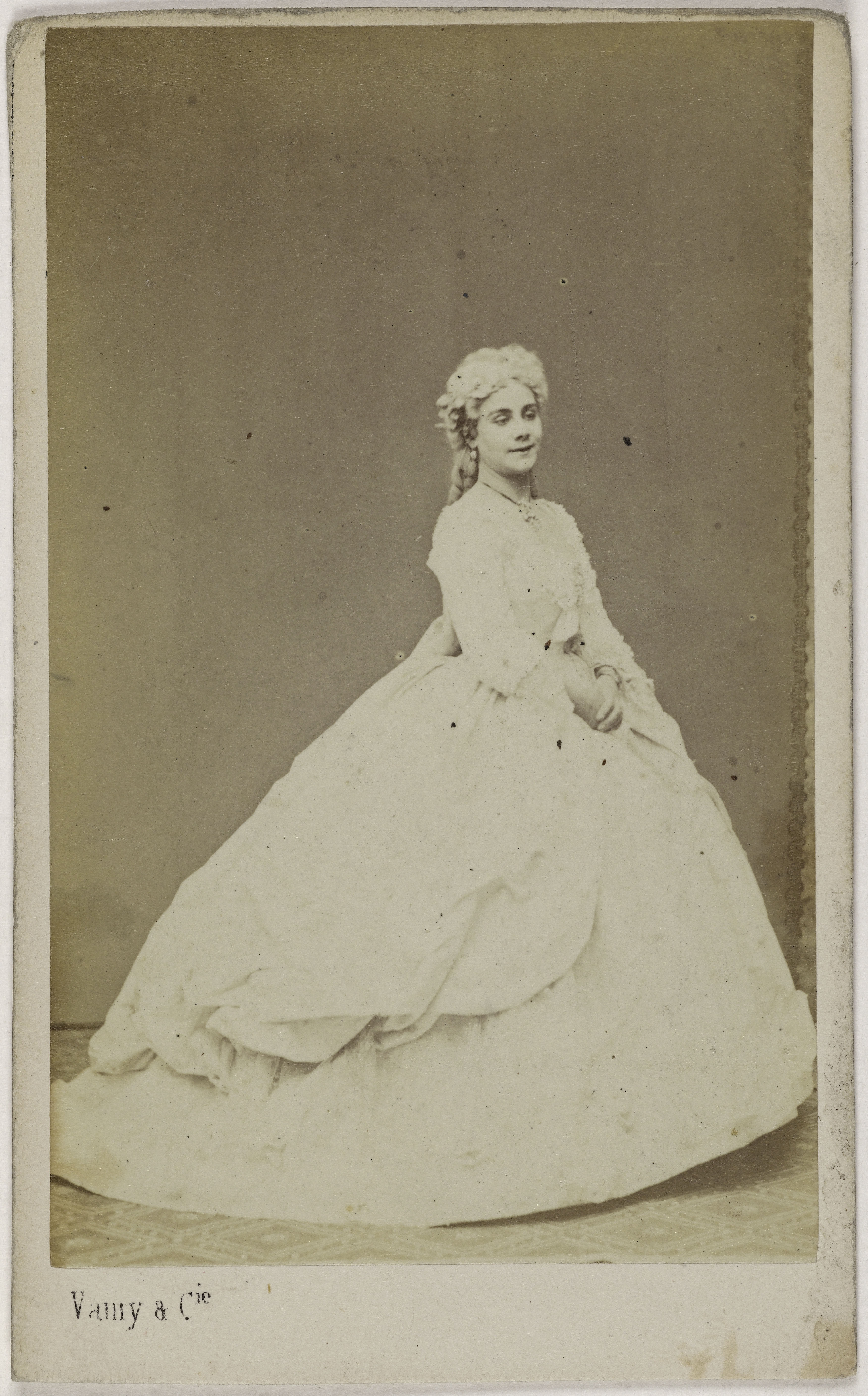Vaury et Cie, Portrait de Marie-Anne Daudoird, (Marie-Anne Giraud, dite, 1831-19), (actrice)