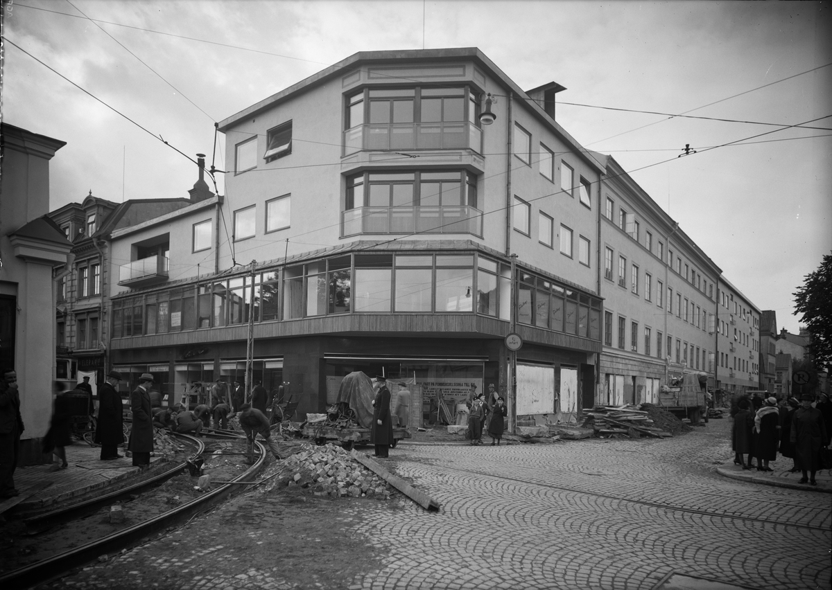 Paul Sandberg, Urban environment - Kungsö - Vaksalagatan, Uppsala 1939 - 1940