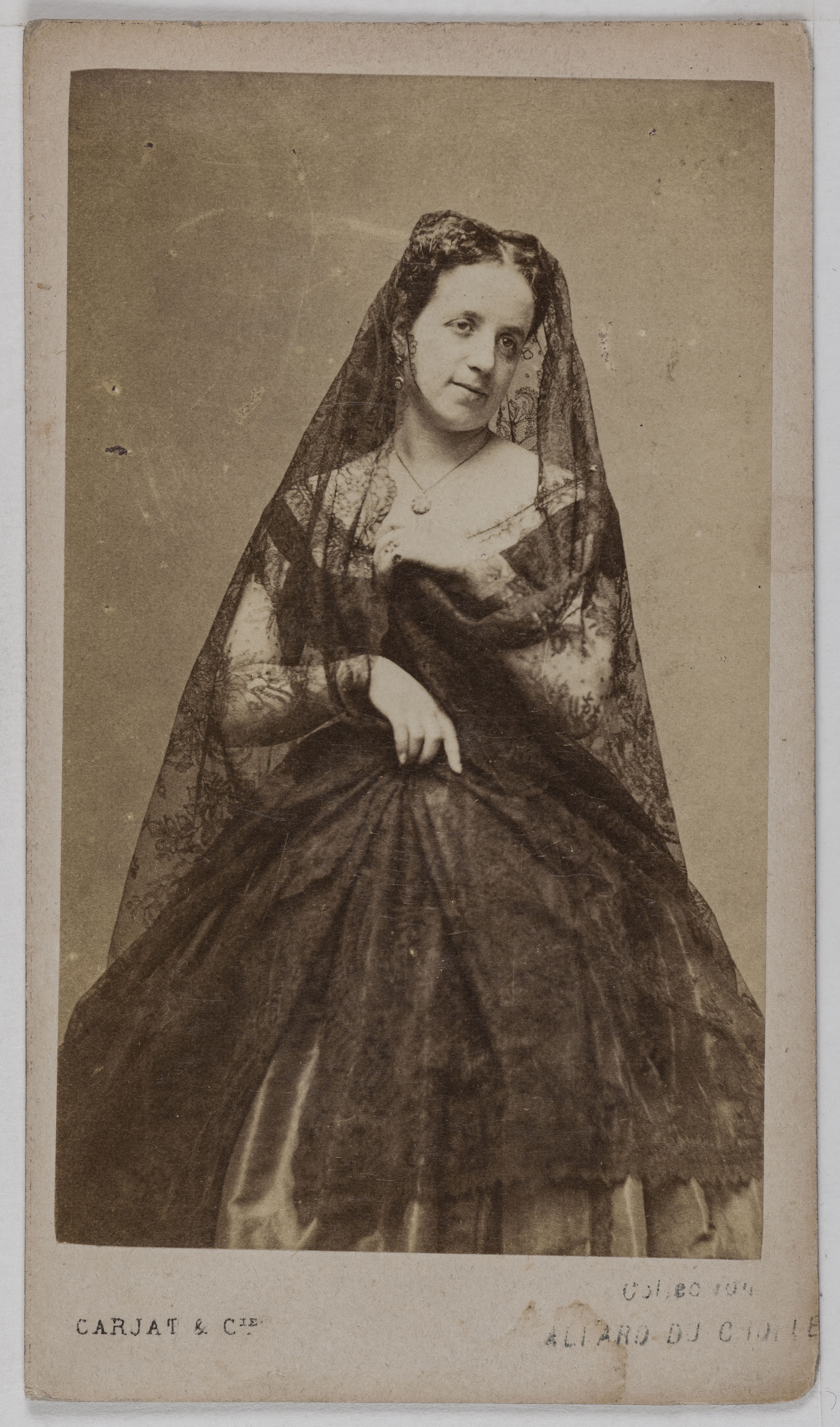 Carjat & Cie, Portrait de Lovely, (Mme Désirée Larue, dite), (1837-), (actrice)