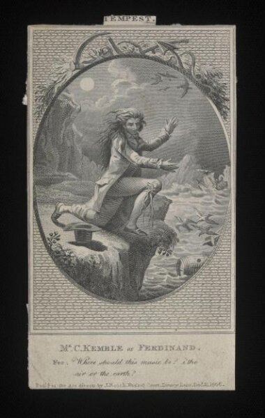 Unknown, Mr C Kemble as Ferdinand