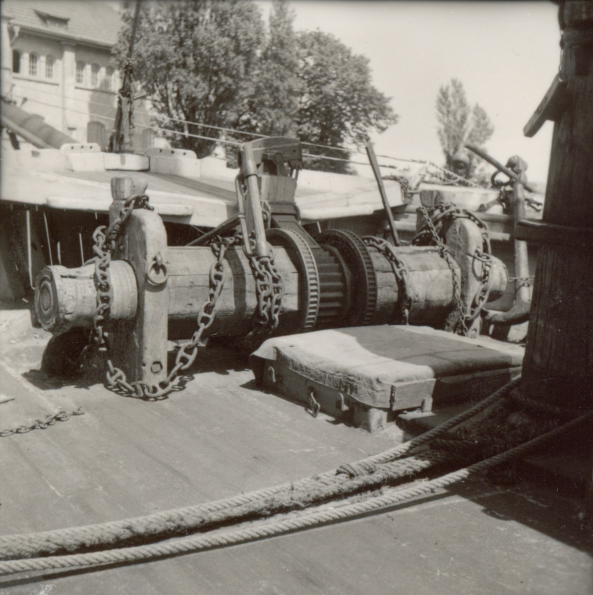 Okänd fotograf,, Skonaren Banken av Kalmar byggd i Oskarshamn 1877.