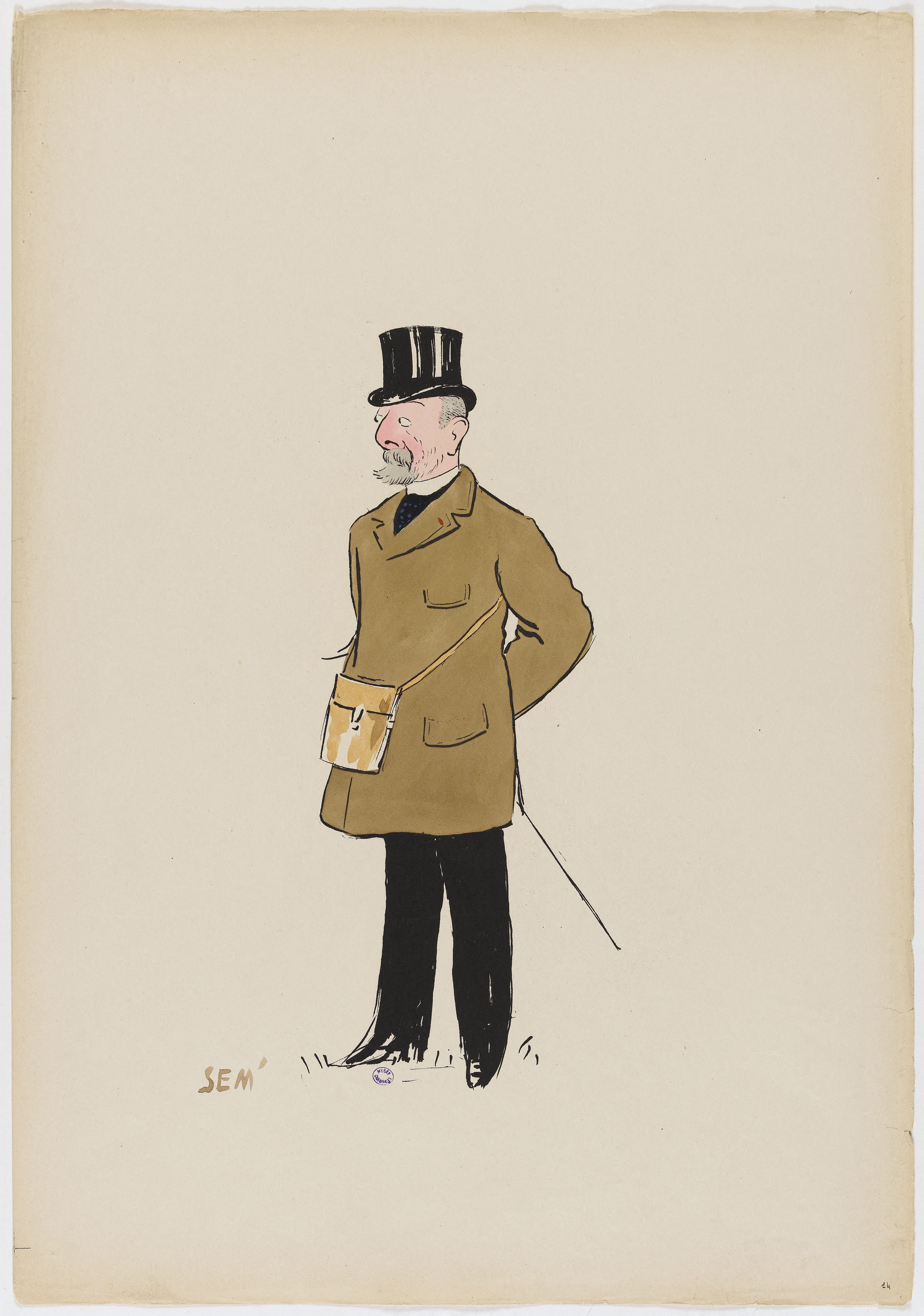 Sem, Album Le Turf : Monsieur Edmond Blanc ?
