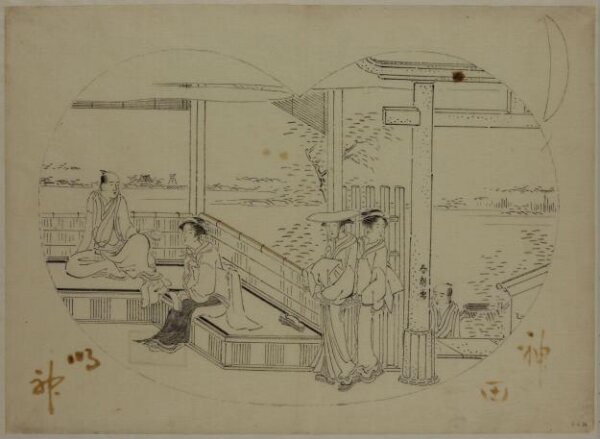 Katsushika Hokusai, The Kanda Myojin Shrine