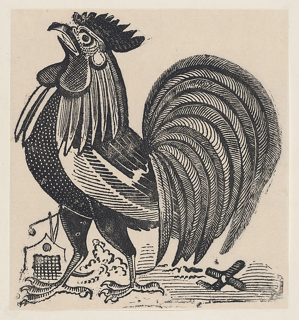José Guadalupe Posada, A rooster